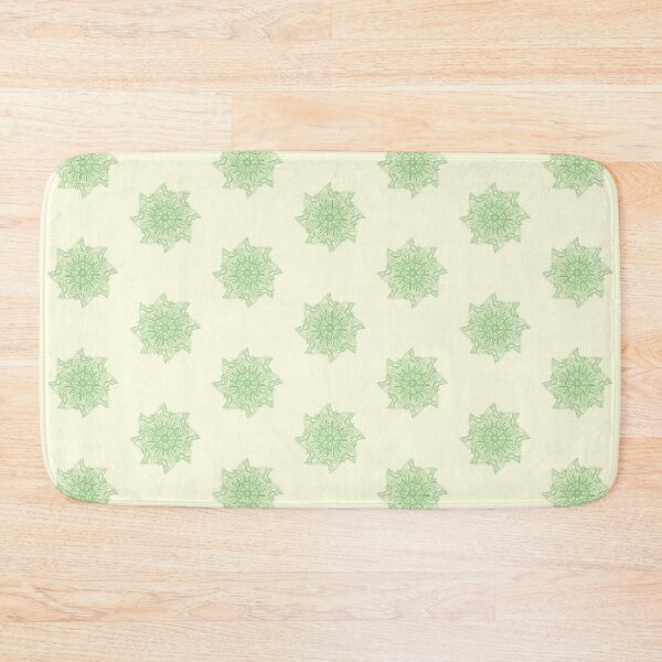 Item preview, green line art flower designed and sold by Fransyn.