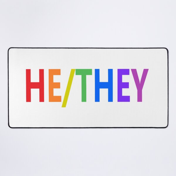 Item preview, He/They Pronouns designed and sold by Spectrum Perspectives.