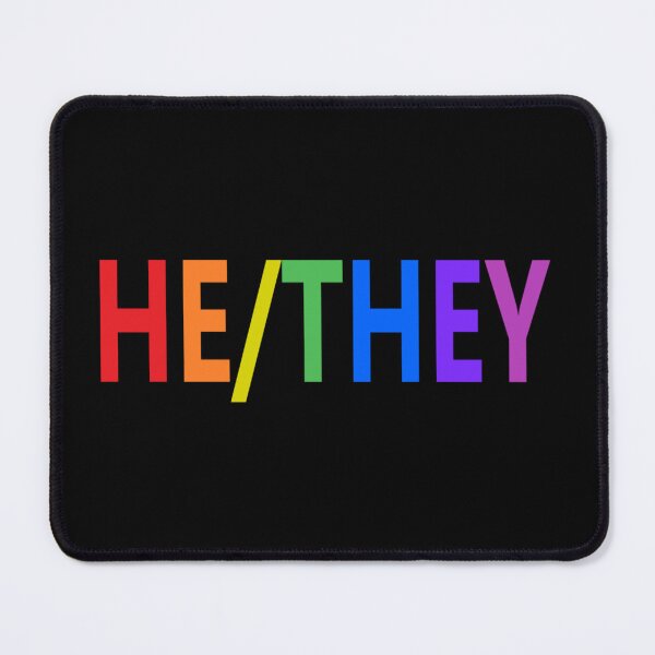 Item preview, He/They Pronouns designed and sold by Spectrum Perspectives.