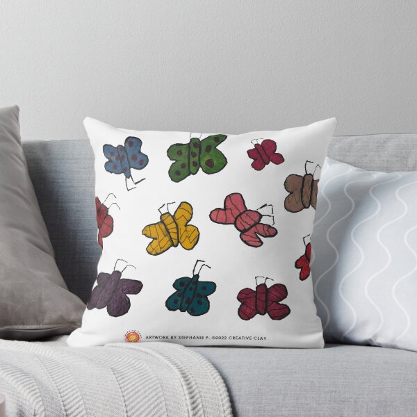 Item preview, Butterflies by Stephanie P. designed and sold by CreativeClayArt.