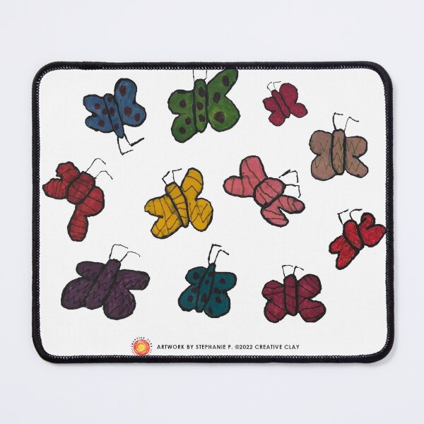 Item preview, Butterflies by Stephanie P. designed and sold by CreativeClayArt.