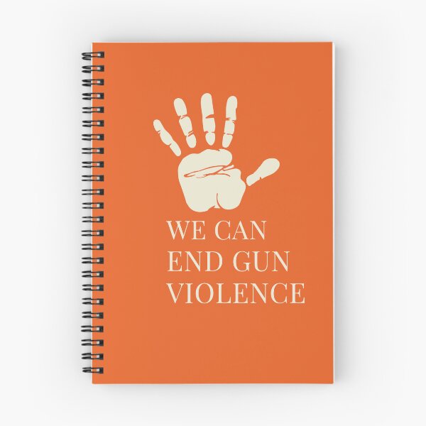 Item preview, Wear Orange Peace sign Enough End Gun Violence designed and sold by nabilolsky.
