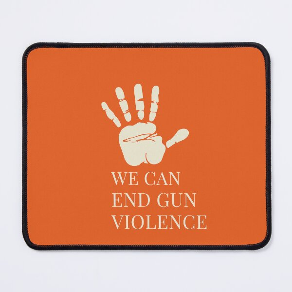 Item preview, Wear Orange Peace sign Enough End Gun Violence designed and sold by nabilolsky.