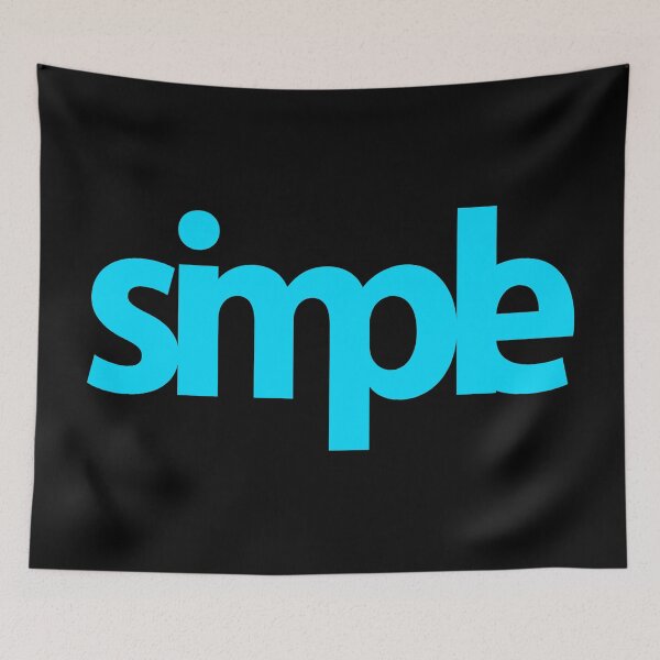 Item preview, Simple (blue) designed and sold by FattoAMano.