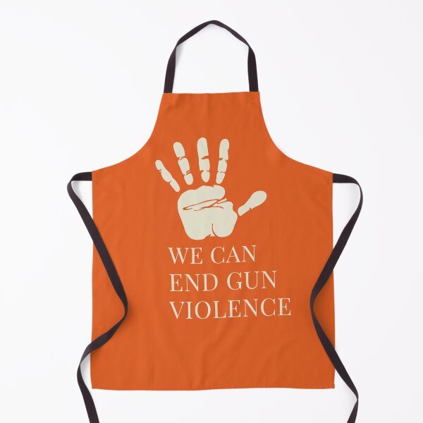 Item preview, Wear Orange Peace sign Enough End Gun Violence designed and sold by nabilolsky.