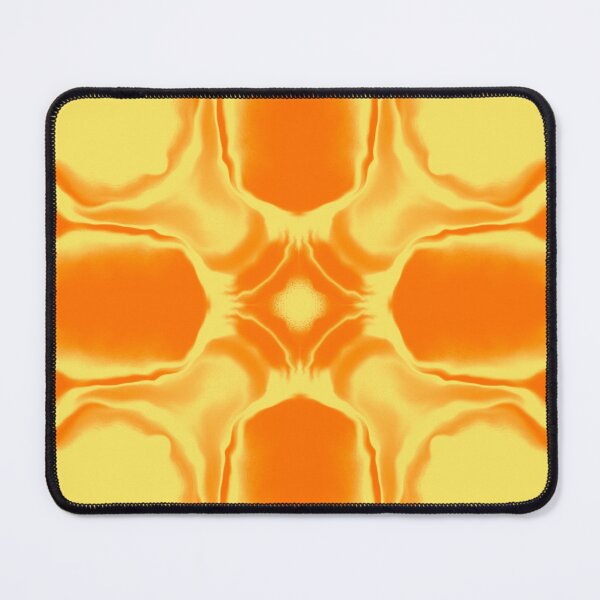 Item preview, Lemon and tangerine tie dye pattern designed and sold by Diane Hunter Art.