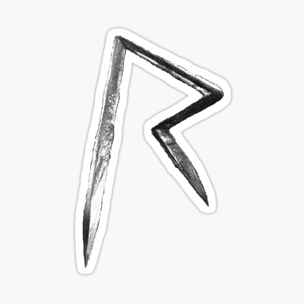 Rihanna Logo R Sticker