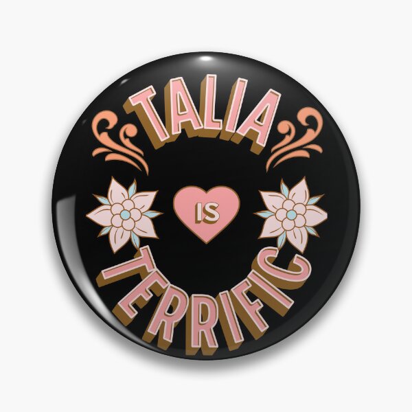 Item preview, Talia is Terrific - First Names - Birthday Gifts - Alliteration Fans designed and sold by epicthoughts.