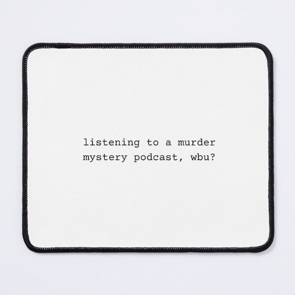 Item preview, Murder Mystery Podcast designed and sold by SydStot.