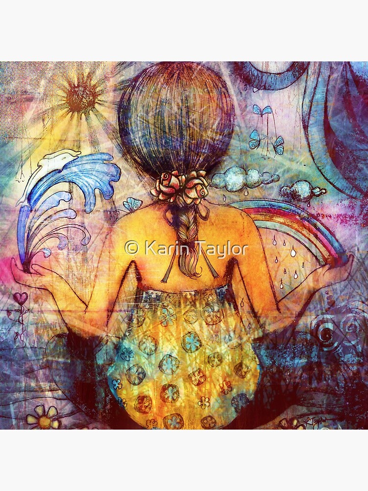 Rainbow Meditation by karin