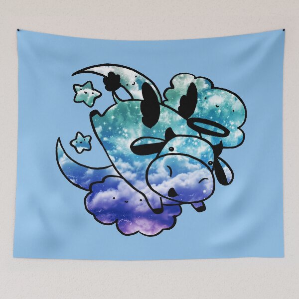 Item preview, Angel Cow Starry Night Sky designed and sold by SaradaBoru.