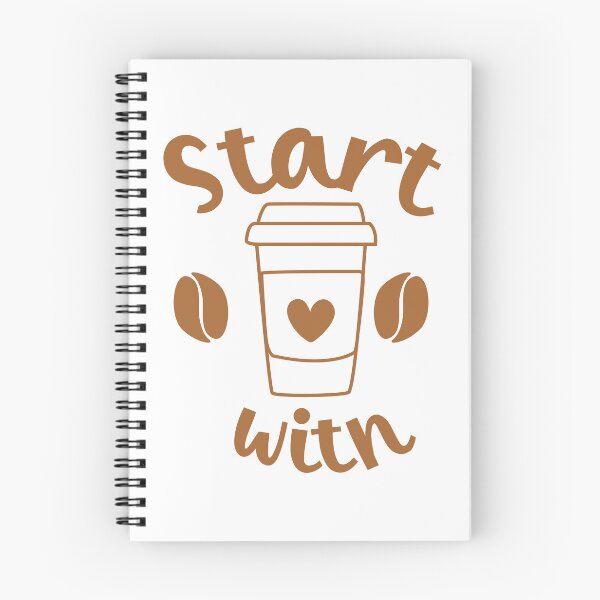 Artikelvorschau, Start with Coffee entworfen und verkauft von BlueDiamond-19.