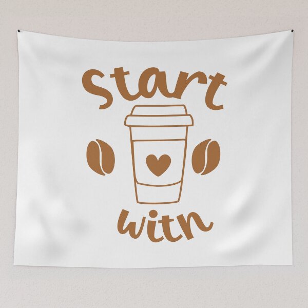 Item preview, Start with Coffee designed and sold by BlueDiamond-19.