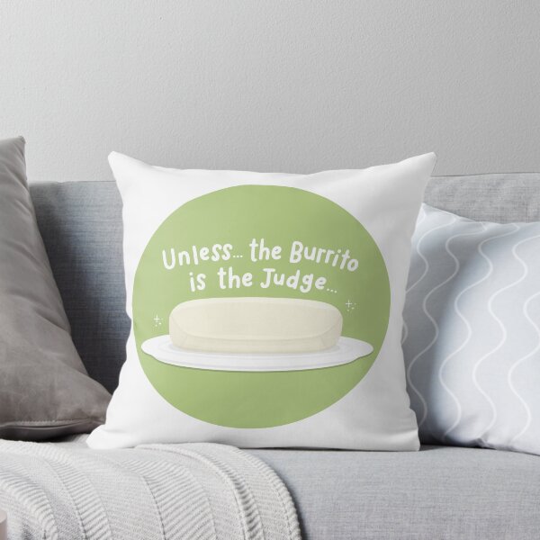 Item preview, The Good Place Burrito Judge designed and sold by cutermelon.