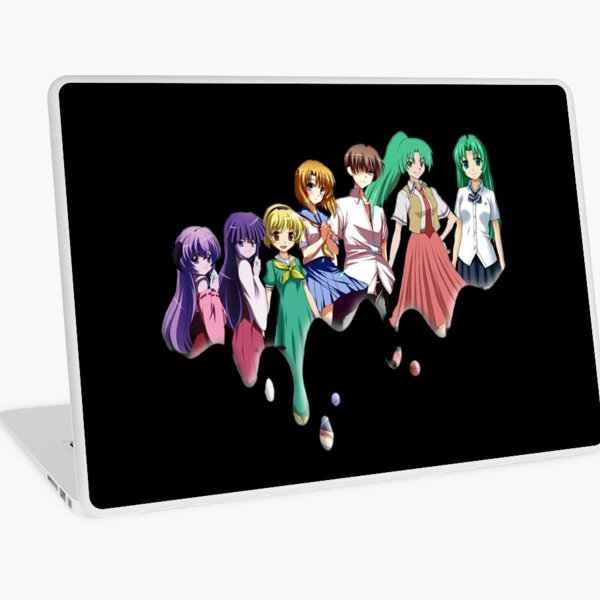 Higurashi No Naku Koro Ni Laptop Skins for Sale