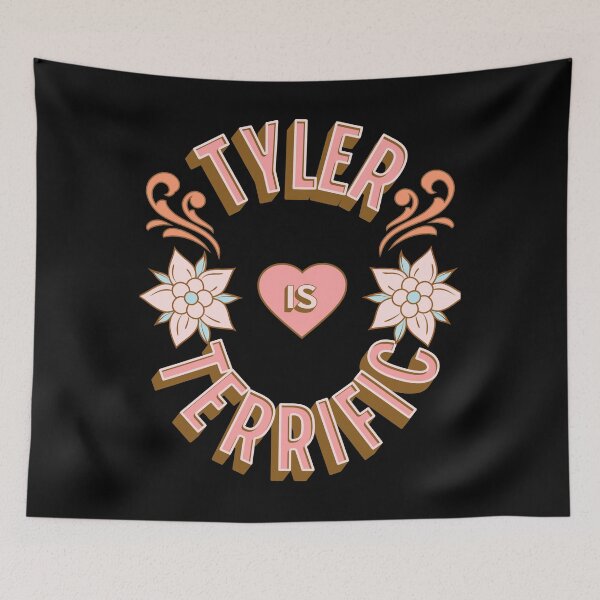 Item preview, Tyler is Terrific - First Names - Birthday Gifts - Alliteration Fans designed and sold by epicthoughts.