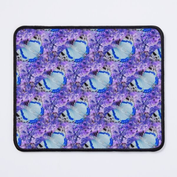 Item preview, KABFA Designs and Volksbolts, Vintage English Country Garden Blue and Purple Butterfiles designed and sold by KABFA Designs.