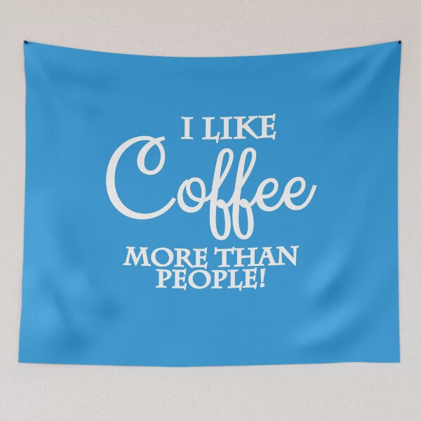 Item preview, I like coffee more than people designed and sold by TrendyDesigns.