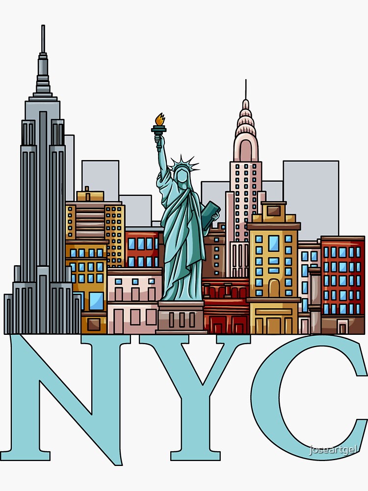 New York City Skyline New York City Socks | Redbubble