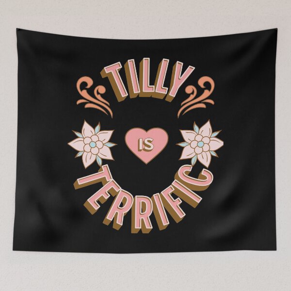 Item preview, Tilly is Terrific - First Names - Birthday Gifts - Alliteration Fans designed and sold by epicthoughts.