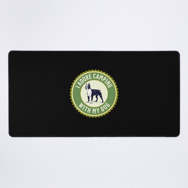 Item preview, I Adore Camping with my Dog designed and sold by GasconyPassion.
