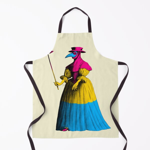 Item preview, Lady Plague Doctor (pansexual pride flag) designed and sold by Alex Tal.