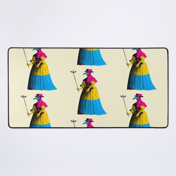 Item preview, Lady Plague Doctor (pansexual pride flag) designed and sold by Alex Tal.