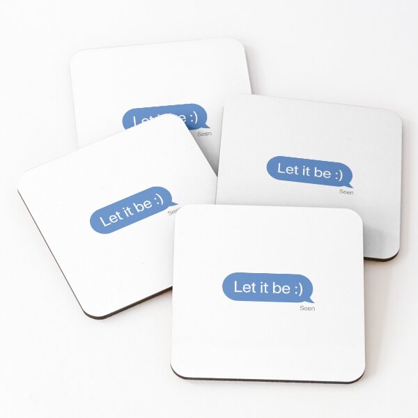 Item preview, Let it be :) Quote designed and sold by Nadheesh.