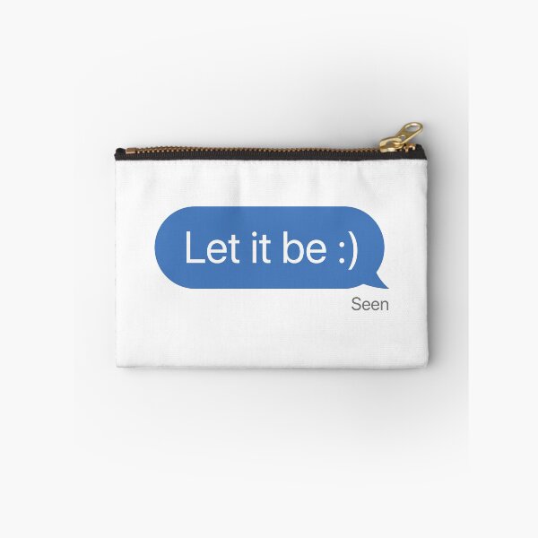 Item preview, Let it be :) Quote designed and sold by Nadheesh.