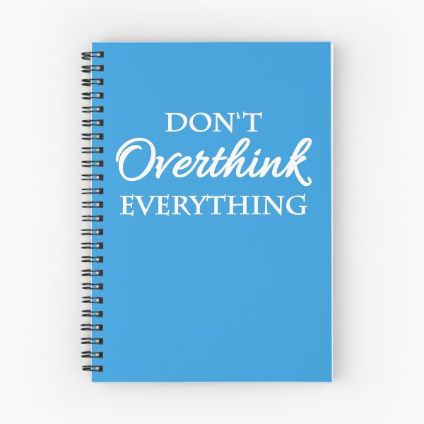 Item preview, Don't overthink everything designed and sold by TrendyDesigns.