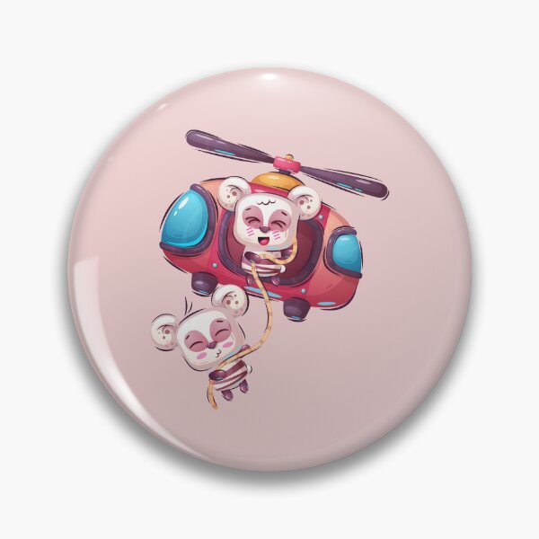 Item preview, Helicopter Mouse Driver , Cute Cartoon Child Drawing, Calm Colorful Illustration Art designed and sold by TinyBeezle.
