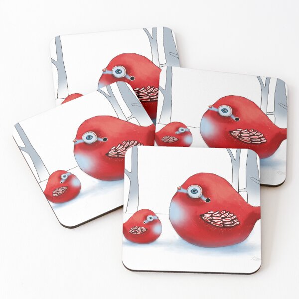 Item preview, Little Red Robins designed and sold by Karin Taylor.