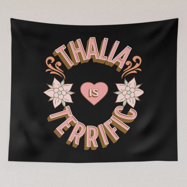 Item preview, Thalia is Terrific - First Names - Birthday Gifts - Alliteration Fans designed and sold by epicthoughts.