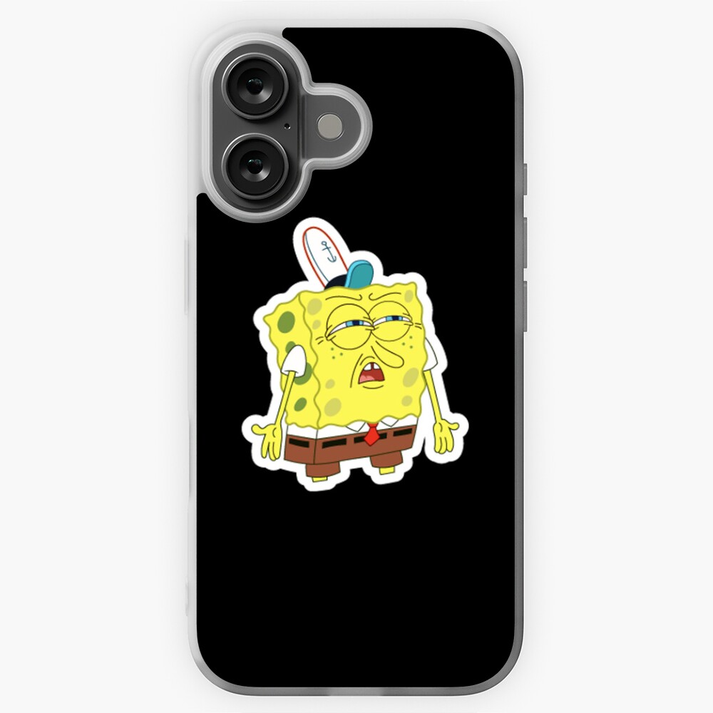 SpongeBob Who Put You on the Planet Meme Sticker