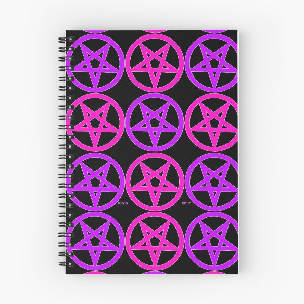 Item preview, PENTAGRAMS PURPLE AND PINK - Art By Kev G designed and sold by ArtByKevG.
