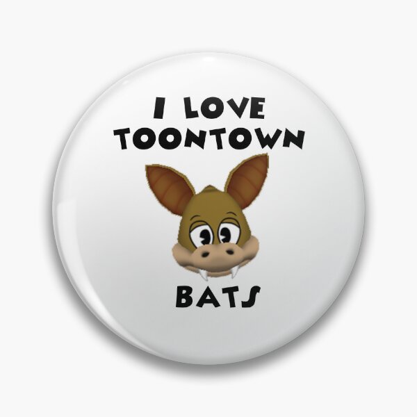 Item preview, I Love Toontown Bats designed and sold by TooningAround.