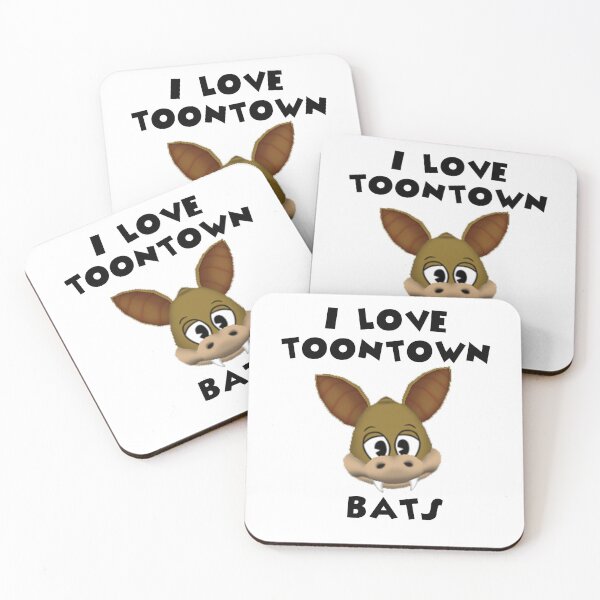 Item preview, I Love Toontown Bats designed and sold by TooningAround.
