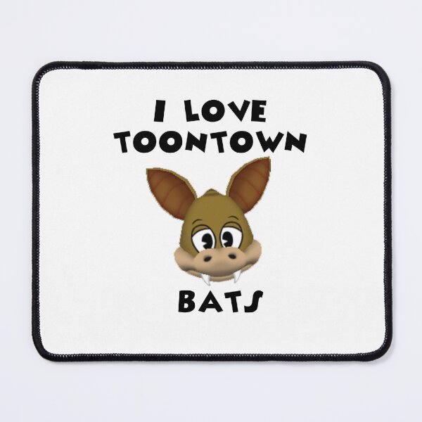Item preview, I Love Toontown Bats designed and sold by TooningAround.