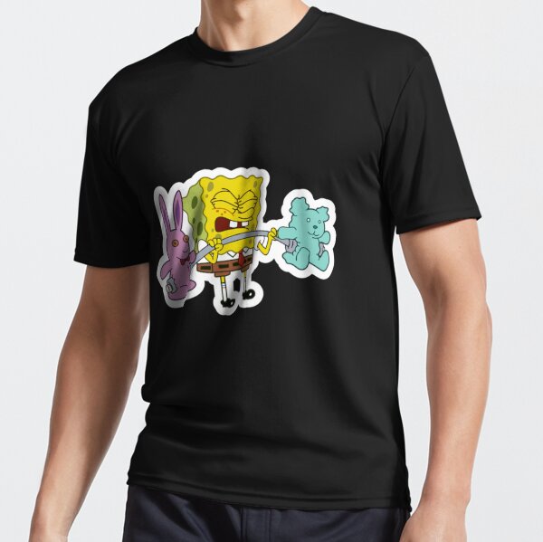 Spongebob Workout Active T-Shirt for Sale by kylebarr19