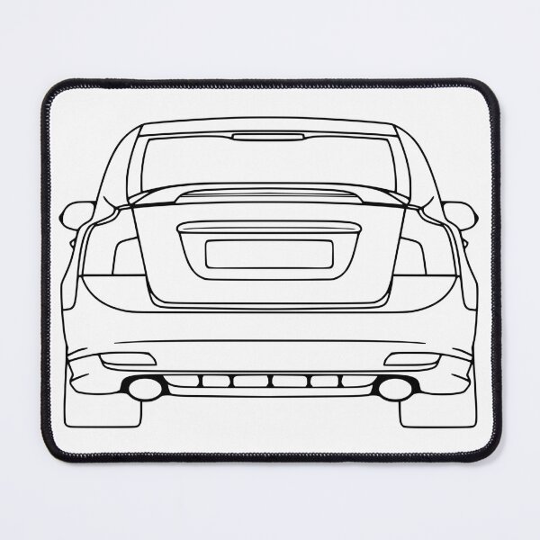 Item preview, S40 2007-2012 black lines designed and sold by EdimDesign.
