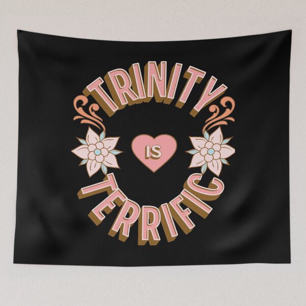 Item preview, Trinity is Terrific - First Names - Birthday Gifts - Alliteration Fans designed and sold by epicthoughts.