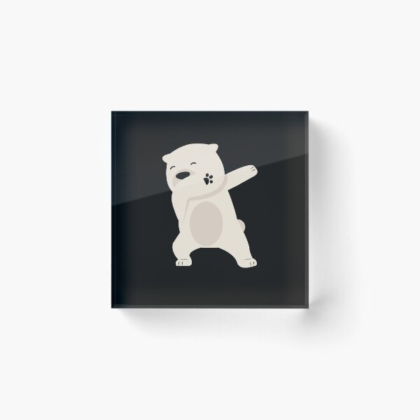 Artikelvorschau, Dabbing Polar Bear Funny Cute Polar Bear Dabbing entworfen und verkauft von lou731.
