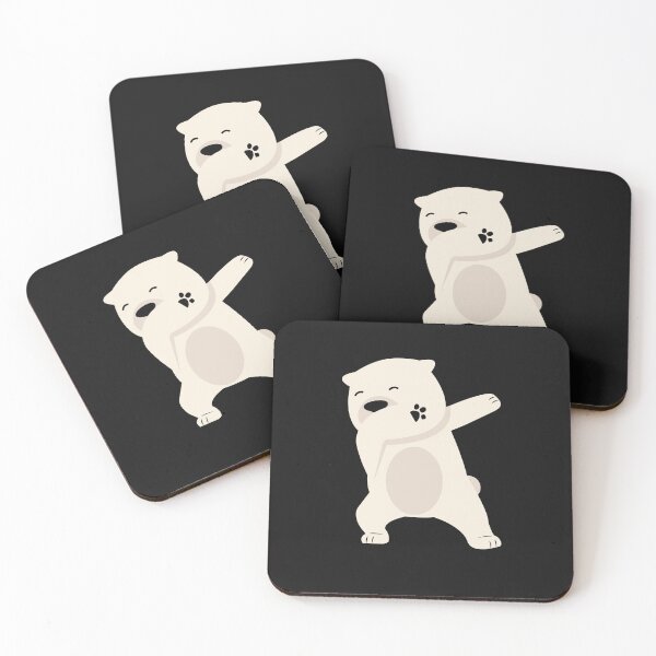 Artikelvorschau, Dabbing Polar Bear Funny Cute Polar Bear Dabbing entworfen und verkauft von lou731.
