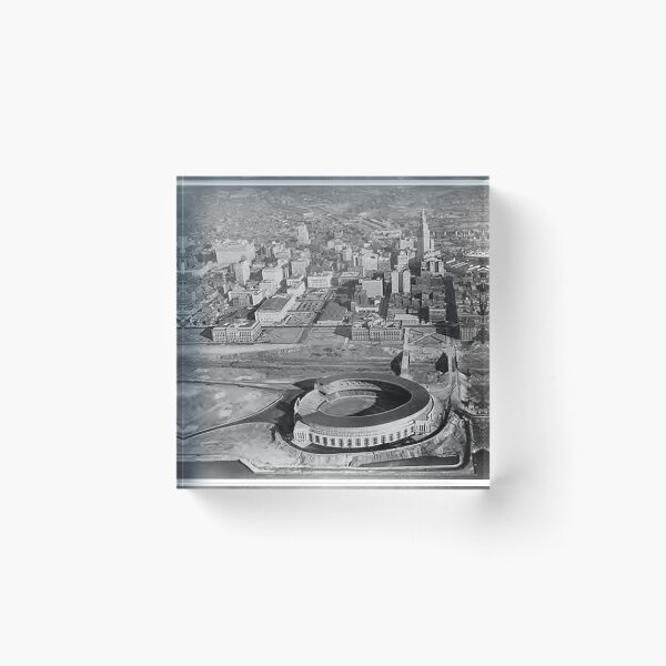 Item preview, Cleveland Municipal Stadium, The Mistake by the Lake, Cleveland Baseball Stadium, Old Ballparks, Old Stadiums, Bleachers, Dog pound designed and sold by Nostrathomas66.