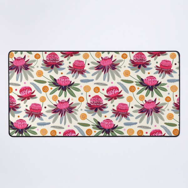 Item preview, Waratahs and Craspedia (Cream) designed and sold by TigaTiga.