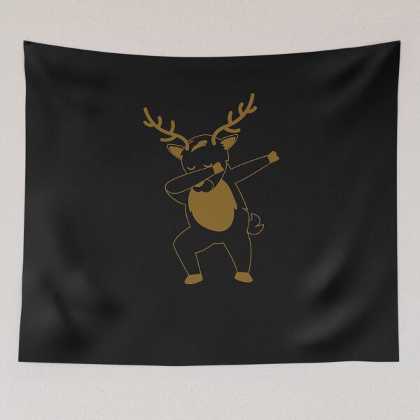 Artikelvorschau, Dabbing Reindeer Funny Cute Reindeer Dabbing entworfen und verkauft von lou731.