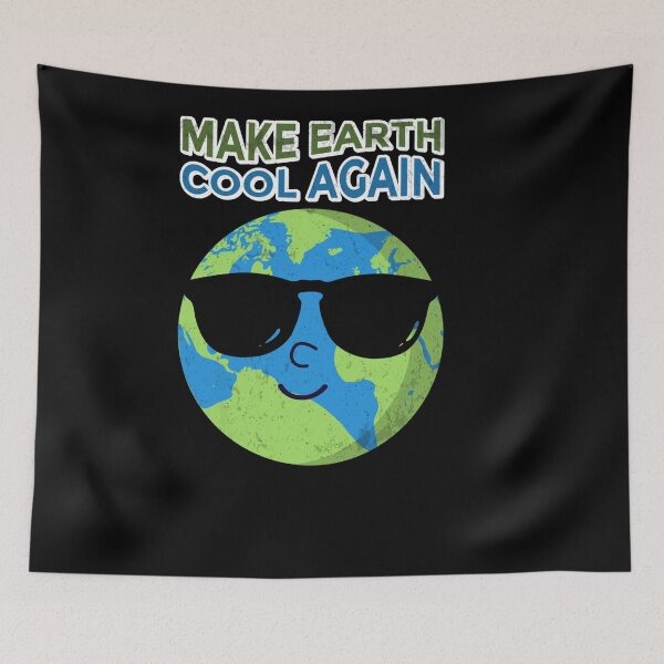 Item preview, MAKE EARTH COOL AGAIN GLOBAL WARMING EARTH DAY designed and sold by sobriowslen.