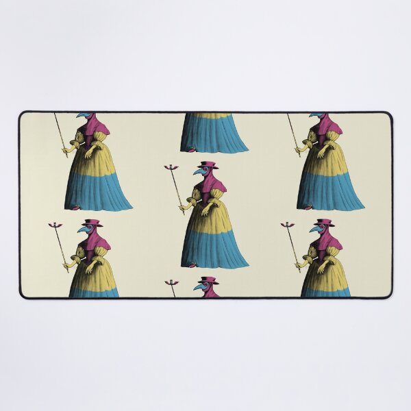 Item preview, Antique Lady Plague Doctor (pansexual pride flag) designed and sold by Alex Tal.