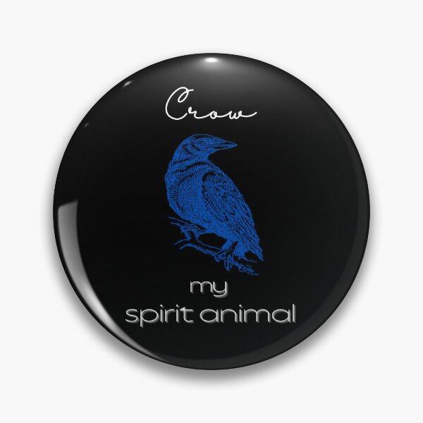 Item preview, Crow totem spirit animal T-shirt designed and sold by MagicWolfStar.