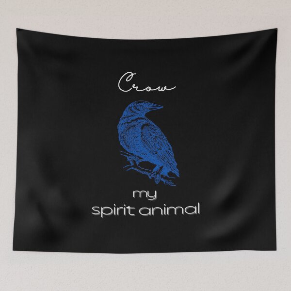 Item preview, Crow totem spirit animal T-shirt designed and sold by MagicWolfStar.